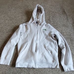 North Face zip up hoodie